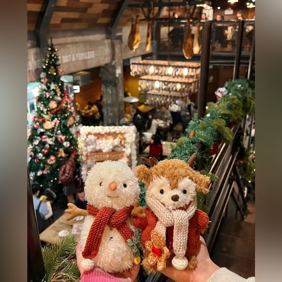 Jellycat Little Snowman Collectible Brand New with Tags (BNWT) - Picture 3 of 6